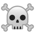 ☠️ Tengkorak dan Tulang Bersilang Google