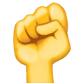 ✊ Kepalan Tangan Diangkat Facebook