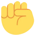 ✊ Kepalan Tangan Diangkat Twitter