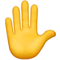 ✋ Mengangkat Tangan Apple