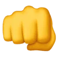 👊 Kepalan Tangan Mendekat Apple