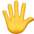 🖐️ Telapak Tangan Terbuka Apple