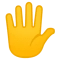 🖐️ Telapak Tangan Terbuka Google