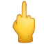 🖕 Jari Tengah WhatsApp
