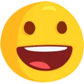 😀 Wajah Menyeringai Messenger