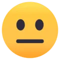 😐 Wajah Netral EmojiOne