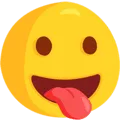 😛 Wajah dengan Lidah Menjulur Keluar Messenger