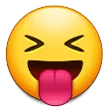 😝 Menyipitkan Mata Sambil Menjulurkan Lidah Samsung