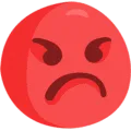 😡 Wajah Marah Merah Messenger