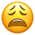 😩 Wajah Lelah Emosional Apple