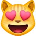 😻 Kucing Tersenyum dengan Mata Hati Facebook