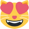 😻 Kucing Tersenyum dengan Mata Hati Twitter