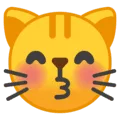😽 Kucing Mencium dengan Mata Tertutup Google