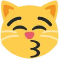 😽 Kucing Mencium dengan Mata Tertutup Twitter
