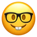 🤓 Wajah dengan Kacamata Apple