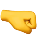 🤜 Kepalan Tangan ke Kanan Apple