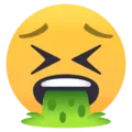 🤮 Wajah Muntah EmojiOne