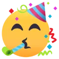 🥳 Wajah Berpesta EmojiOne