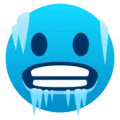 🥶 Wajah Kedinginan EmojiOne