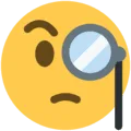 🧐 Wajah Kacamata Satu Lensa Twitter