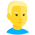 👱 Laki laki Berambut Pirang Messenger
