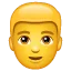 👱 Laki laki Berambut Pirang WhatsApp