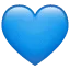 💙 Hati Biru WhatsApp
