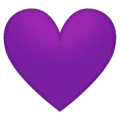 💜 Hati Ungu Google