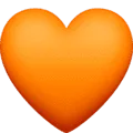 🧡 Hati Oranye Facebook