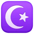 ☪️ Bulan Sabit dan Bintang Facebook