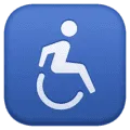 ♿ Simbol Kursi Roda Facebook