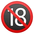 🔞 Di Bawah 18 Tahun Dilarang Google