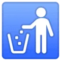 🚮 Tanda Membuang Sampah Google
