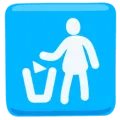 🚮 Tanda Membuang Sampah Messenger
