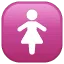 🚺 Simbol Ruang Wanita WhatsApp