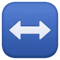↔️ Panah Kiri Kanan Facebook