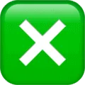 ❎ Silang dalam Kotak Apple