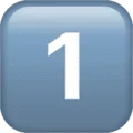 1️⃣ Digit Satu Apple