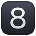 8️⃣ Digit Delapan Facebook