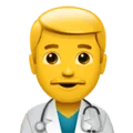 👨‍⚕️ Dokter Pria Apple