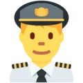 👨‍✈️ Pilot Pria Twitter