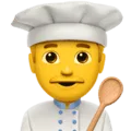 👨‍🍳 Juru Masak Pria Apple