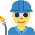 👨‍🏭 Pekerja Pabrik Pria Twitter