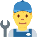 👨‍🔧 Ahli Mesin Pria Twitter