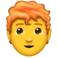 👨‍🦰 Pria Rambut Merah Emojipedia