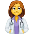 👩‍⚕️ Dokter Wanita Facebook