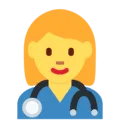 👩‍⚕️ Dokter Wanita Twitter