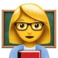 👩‍🏫 Guru Wanita Apple