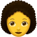 👩‍🦱 Wanita Berambut Keriting Emojipedia