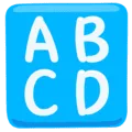 🔠 ABCD Huruf Besar Messenger
